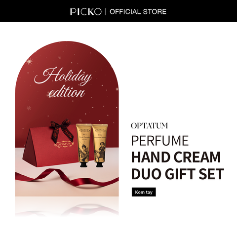 Set 2 Kem Dưỡng Da Tay Hương Nước Hoa Phiên Bản Giáng Sinh Optatum Perfume Hand Cream Duo Set