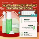 Bộ sản phẩm 3 món Sữa rửa mặt ngừa mụn, Nước hoa hồng và Hộp 60 Miếng Tẩy Tế Bào Chết Nhẹ Nhàng Và Làm Dịu Da