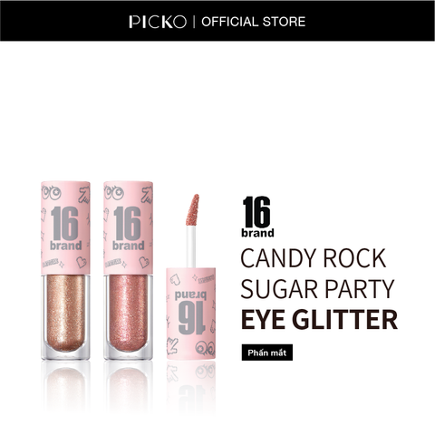 Phấn mắt Sixteen​ B​rand 1​6 Candy Rock Sugar Party