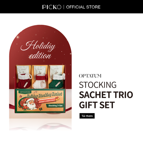 Optatum Set 3 Túi Thơm Phiên Bản Giáng Sinh Optatum Stocking Sachet Trio Gift Set