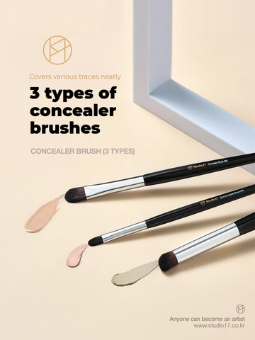 Cọ che khuyết điểm chuyên nghiệp STUDIO17 CONCEALER BRUSH 484