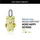 Móc khóa Brunch Brother More Happy Keyring – Móc khóa dễ thương mang phong cách vui tươi