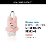 Móc khóa Brunch Brother More Happy Keyring – Móc khóa dễ thương mang phong cách vui tươi