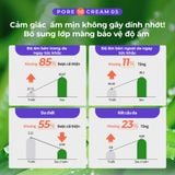Kem giảm mụn đầu đen - đầu trắng - se khít lỗ chân lông - cấp ẩm Dewycel Pore10 Cream 40ml