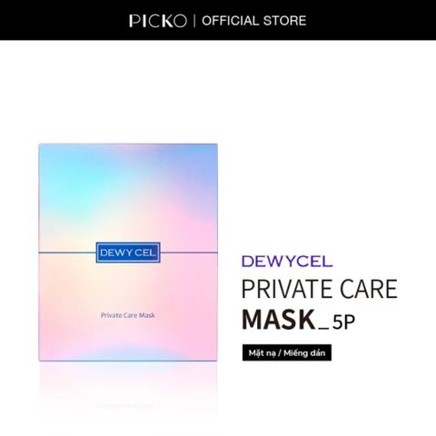 Mặt nạ dưỡng chuyên spa tại nhà DEWYCEL PRIVATE CARE MASK 15g x 5 miếng