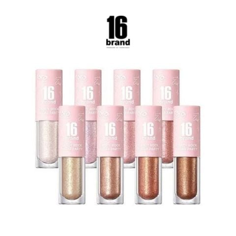 [Mua 1 Tặng 1] Nhũ mắt Sixteen Brand 16 Candy Rock Sugar Party 3.3g