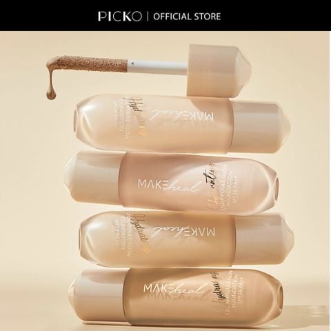 Kem nền căng bóng da Makeheal 1.P.L Ampoule Glow Foundation - Lớp nền chuẩn Hàn