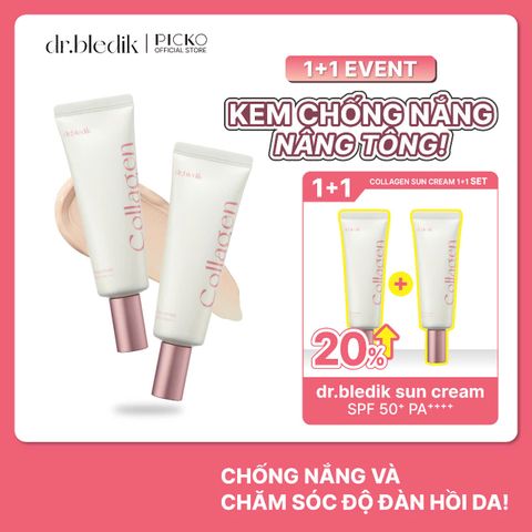 Combo 2 Kem chống nắng Dr.bledik Collagen sun cream