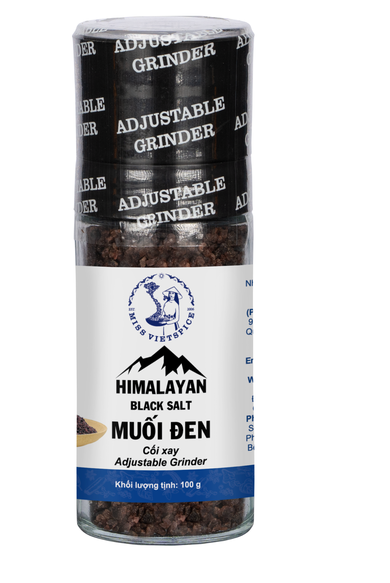 Muối đen cối xay Himalaya 