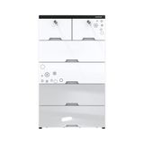  Tủ nhựa đôi 6 ngăn Happy Family KS-CA688F6 