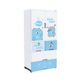  Tủ nhựa trẻ em 2 cánh Happy Kids SUNHOUSE KS-CA1400G4/KS-CA1400B4 