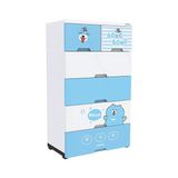  Tủ nhựa trẻ em 6 ngăn happy kids Sunhouse KS - CA688G6/KS-CA688B6 