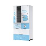  Tủ nhựa trẻ em 2 cánh Happy Kids SUNHOUSE KS-CA1400G4/KS-CA1400B4 