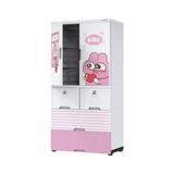  Tủ nhựa trẻ em 2 cánh Happy Kids SUNHOUSE KS-CA1400G4/KS-CA1400B4 