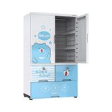  Tủ nhựa trẻ em 2 cánh Happy Kids SUNHOUSE KS-CA1177G3/ KS-CA1177B3 