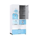  Tủ nhựa trẻ em 2 cánh Happy Kids SUNHOUSE KS-CA1400G4/KS-CA1400B4 