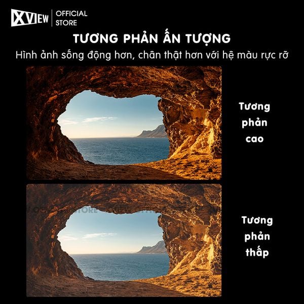 Xview Xcine4 Pro2 - Máy chiếu mini tích hợp Android TV, độ sáng lên đến 900 ansi lumens, phân giải thực chuẩn Full HD 1080p, sử dụng công nghệ quang học mới nhất hạn chế 98% mờ viền, hỗ trợ Auto focus và Autokeystone