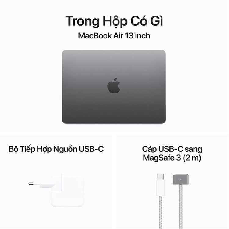 Máy tính xách tay MacBook Air 13.3 Inch 2024