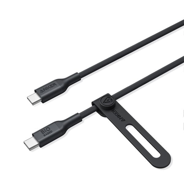 Cáp sạc Anker 544 C-C 0.9m Màu Đen/ Trắng