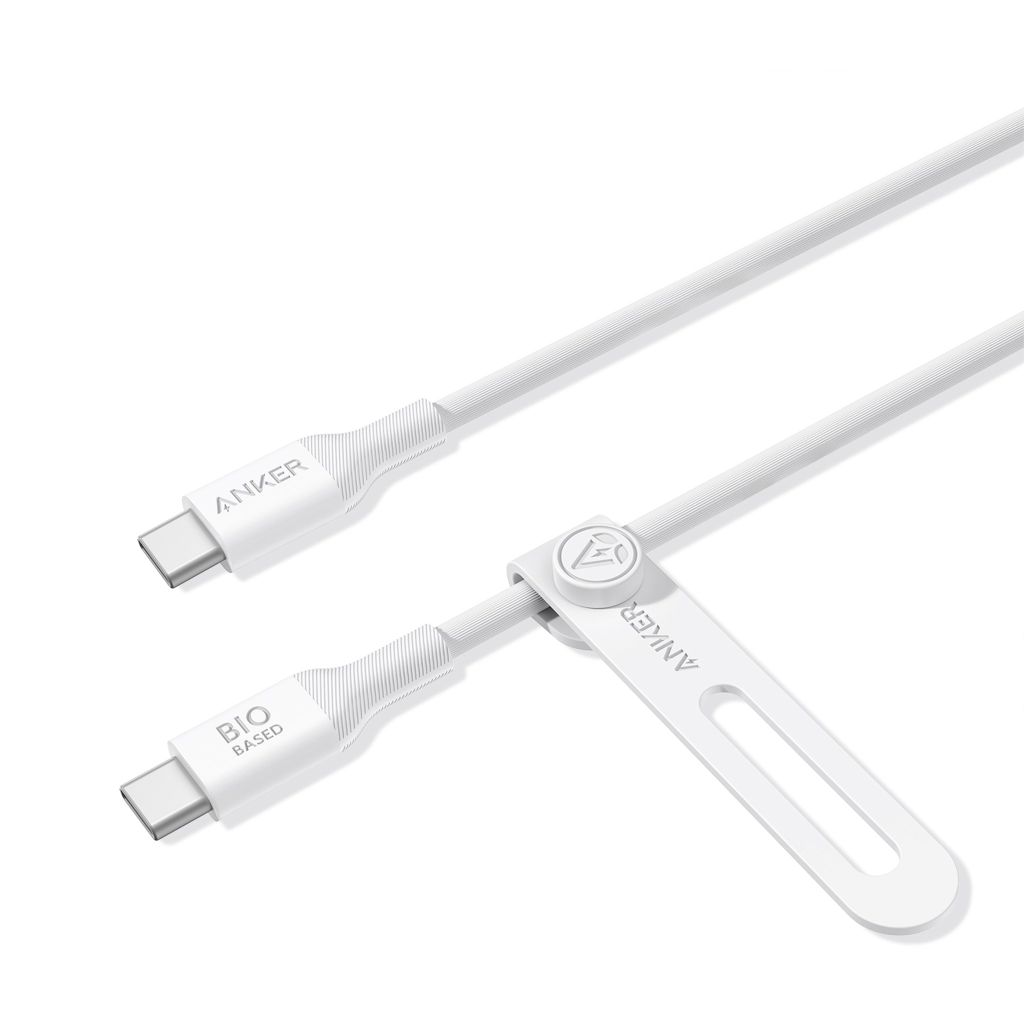 Cáp sạc Anker 544 C-C 0.9m Màu Đen/ Trắng