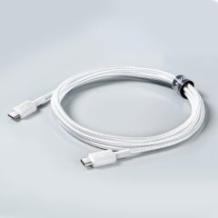 Cáp sạc Anker 322 C-C 1.8m Nylon Màu Đen/ Trắng