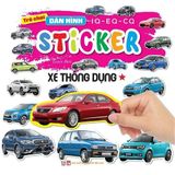  Combo Trò Chơi Dán Hình IQ - EQ -CQ Sticker (Bộ 8 Cuốn) 