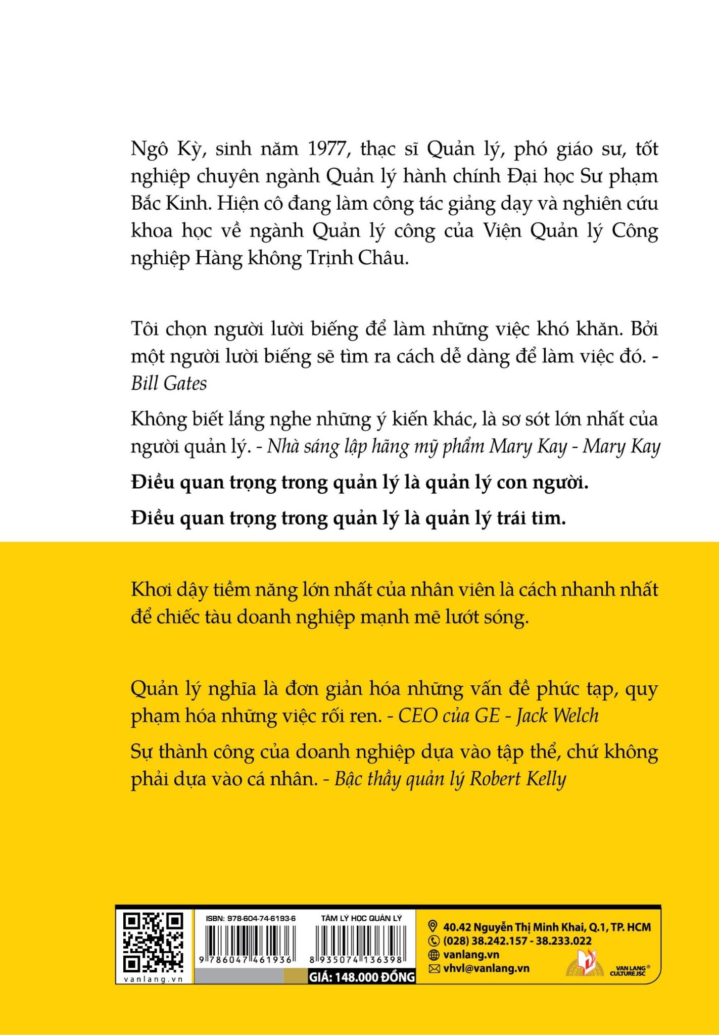  Tâm Lý Học Quản Lý 