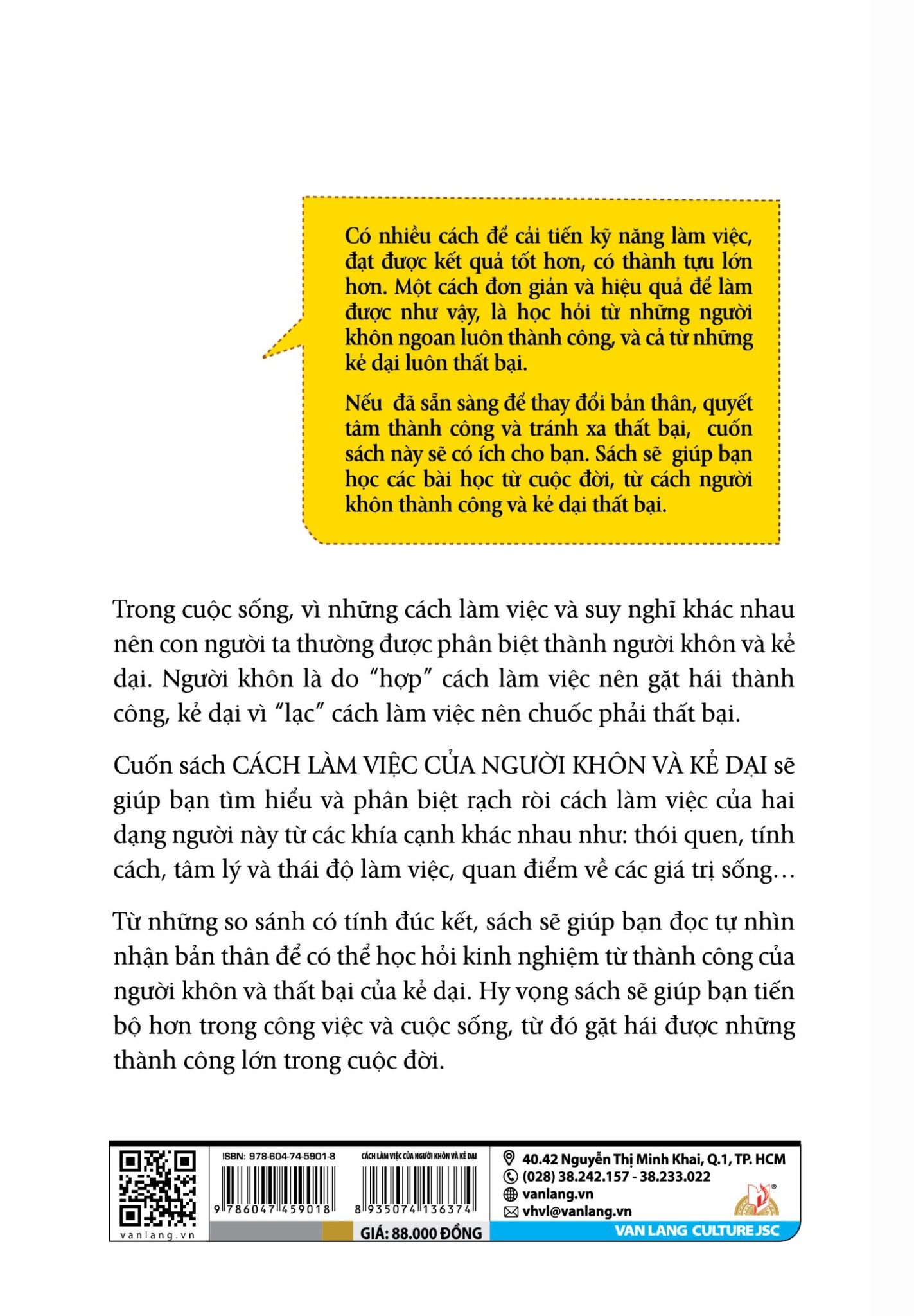  Cách Làm Việc Của Người Khôn Và Kẻ Dại 