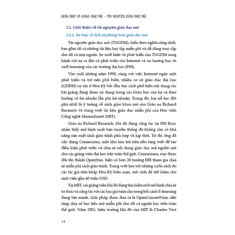  Giáo Dục Và Khoa Học Mở 