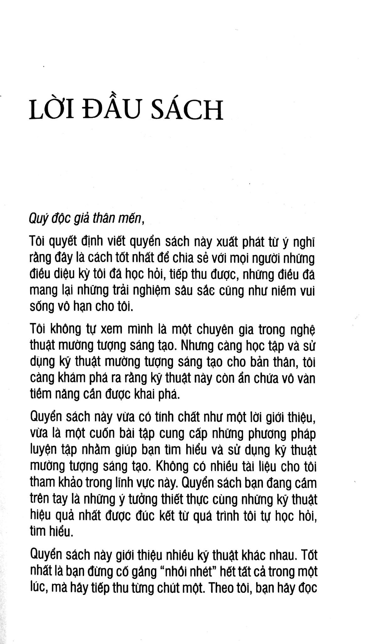  Trí Tưởng Tượng Mở Con Đường 