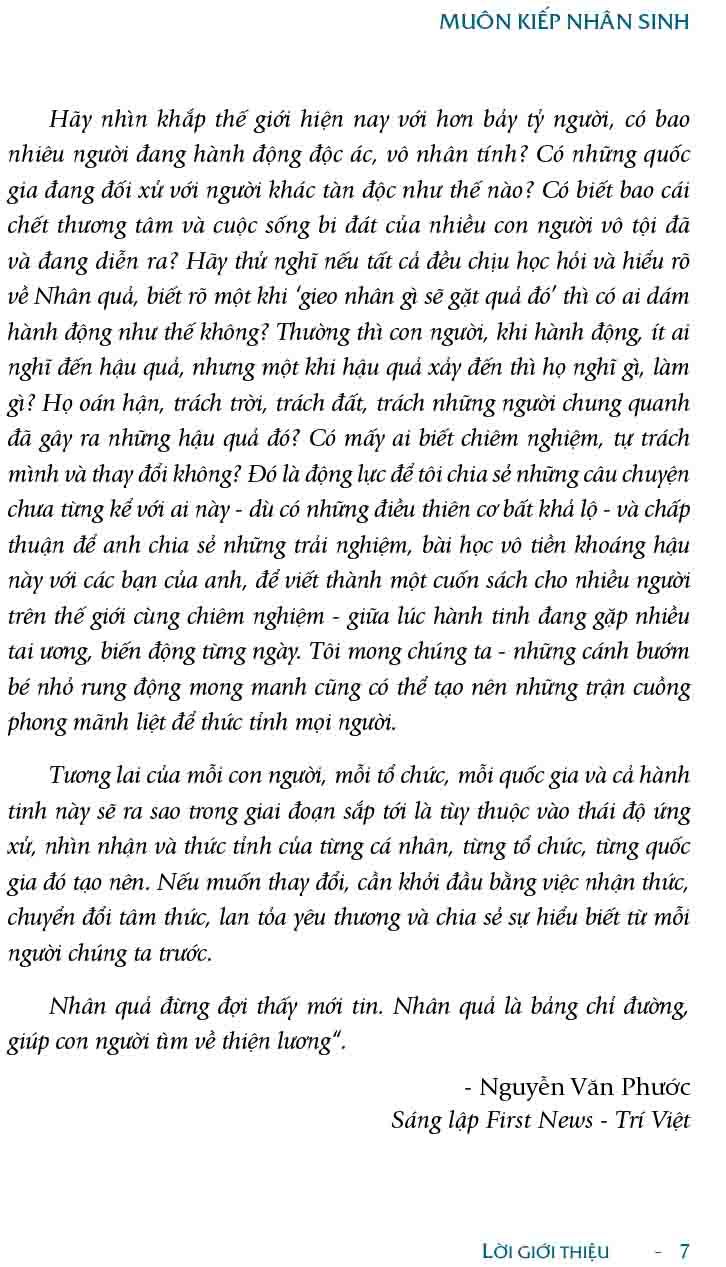  Muôn Kiếp Nhân Sinh 