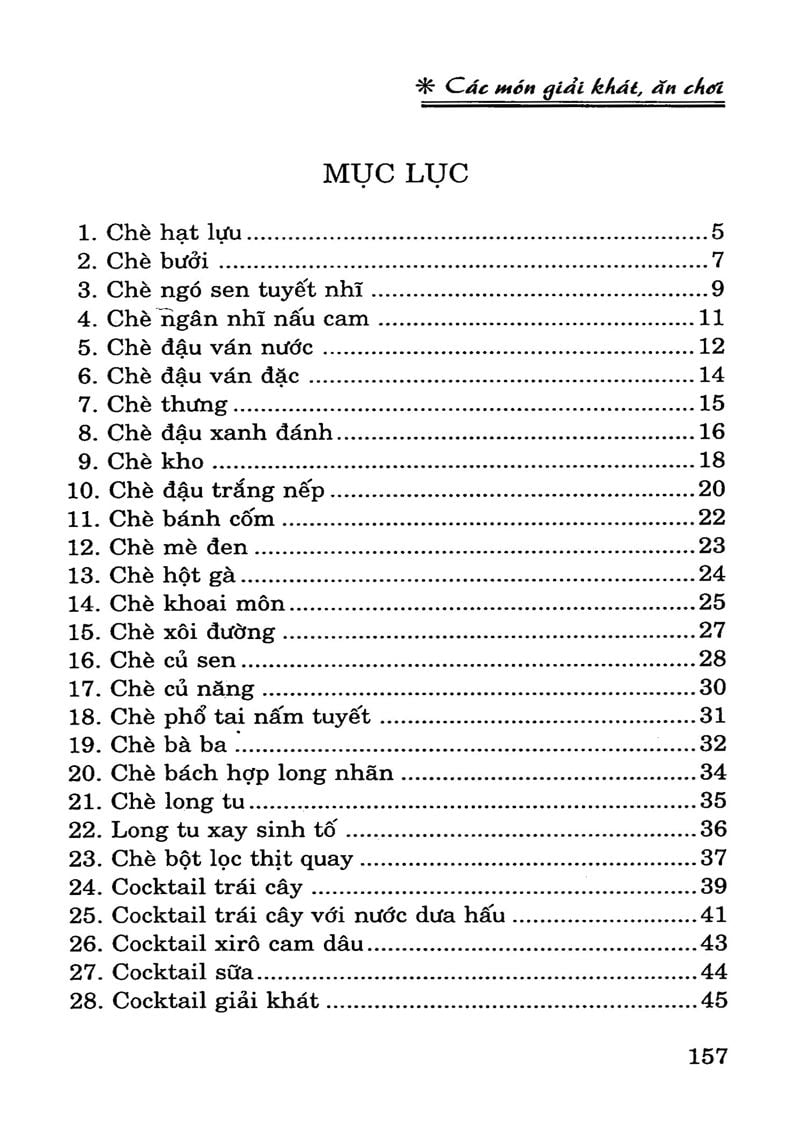  Các Món Giải Khát Ăn Chơi 