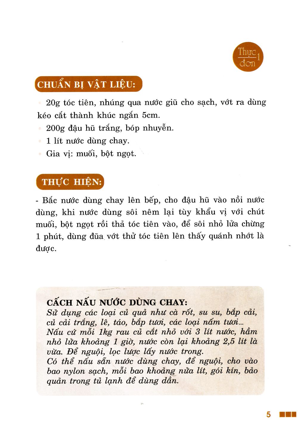  Ct- Thực Đơn Cơm Chay 3 Món 