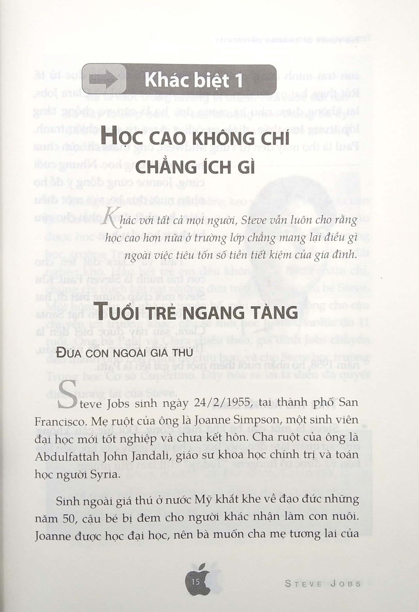  Steve Jobs - Sức Mạnh Của Sự Khác Biệt (Tái Bản 2021) 