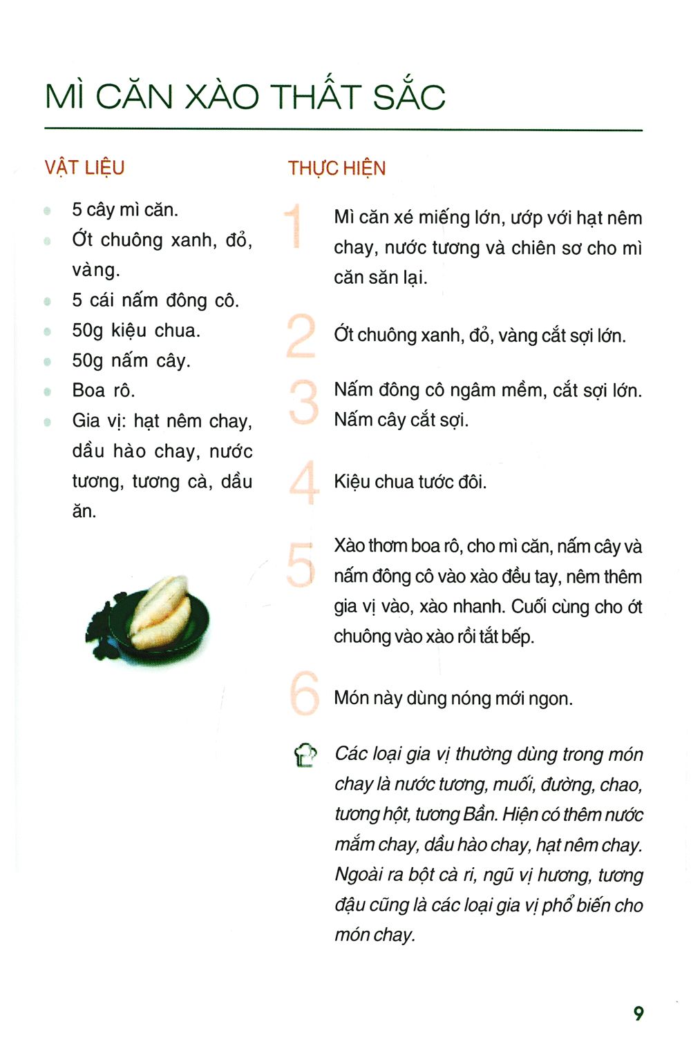  500 Món Chay Thanh Tịnh - Tập 1 