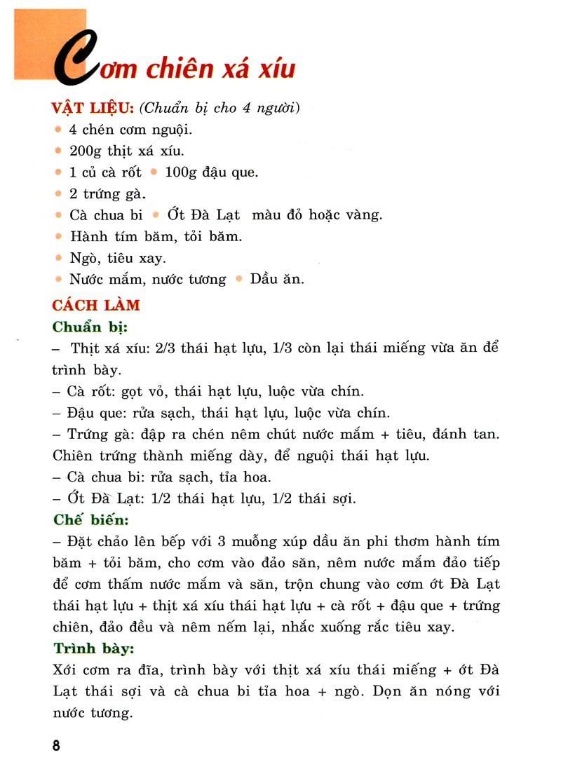  30 Món Cơm Lạ Và Ngon 