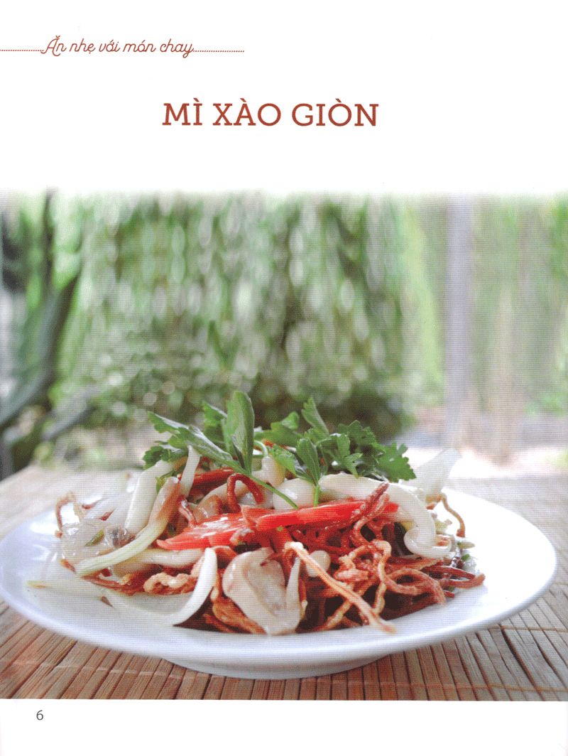  Ăn Nhẹ Với Món Chay 