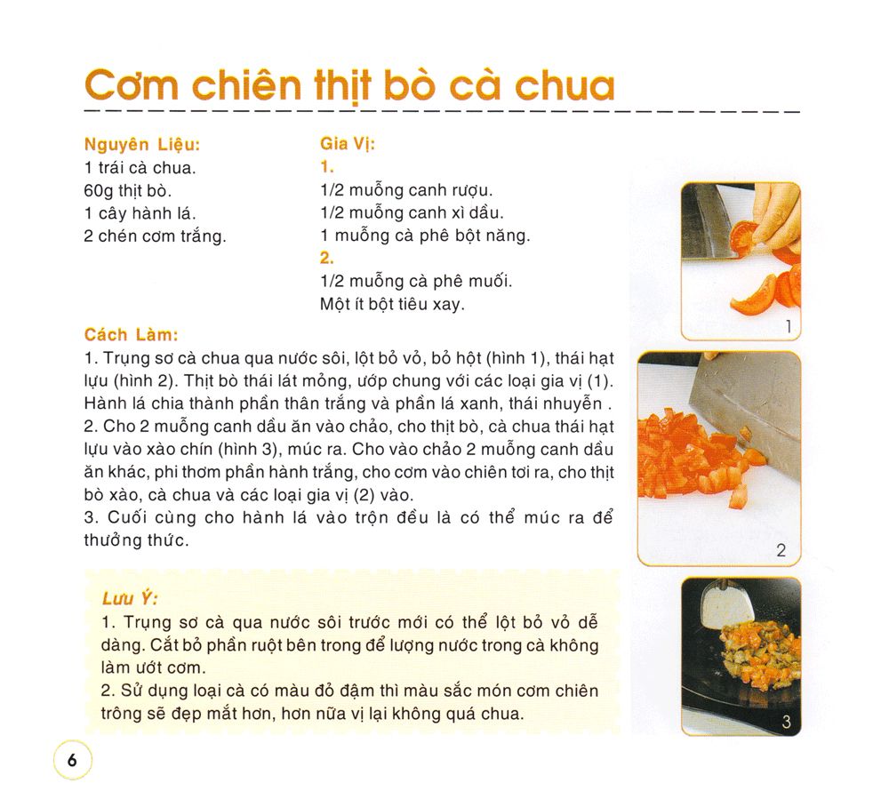  Những Món Cơm Đặc Sắc 