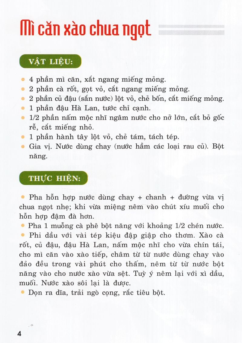  Nấu Ăn Ngon - Các Món Chay 