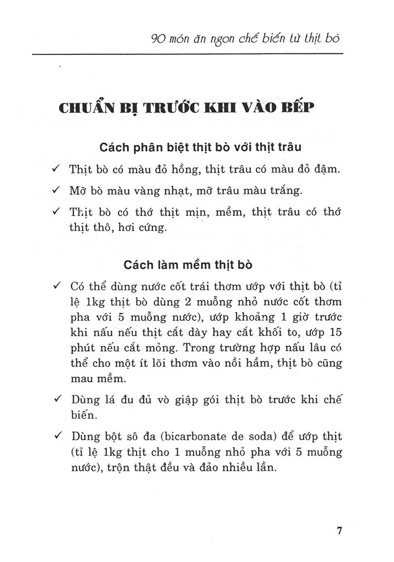  90 Món Ăn Ngon Chế Biến Từ Thịt Bò 