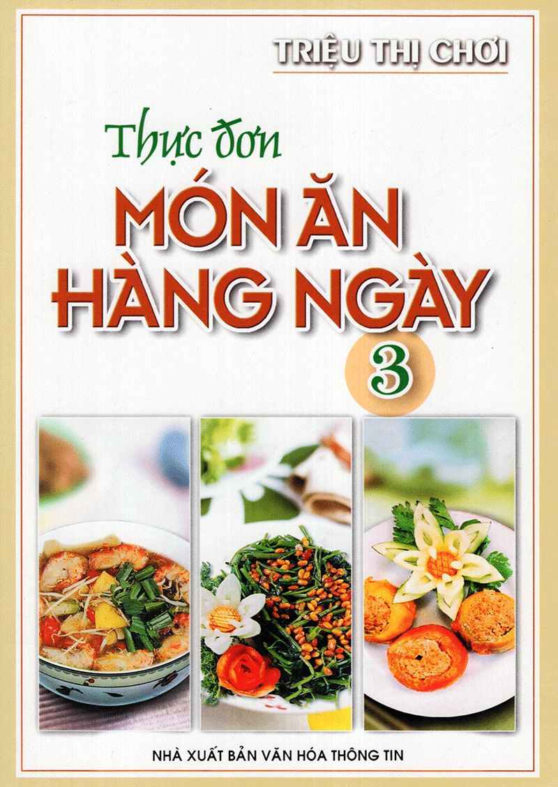  Thực Đơn Món Ăn Hàng Ngày 3 