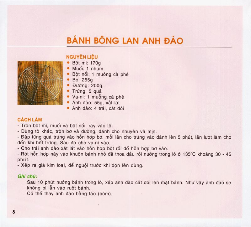  Bánh Ngọt Cho Tiệc Trà 