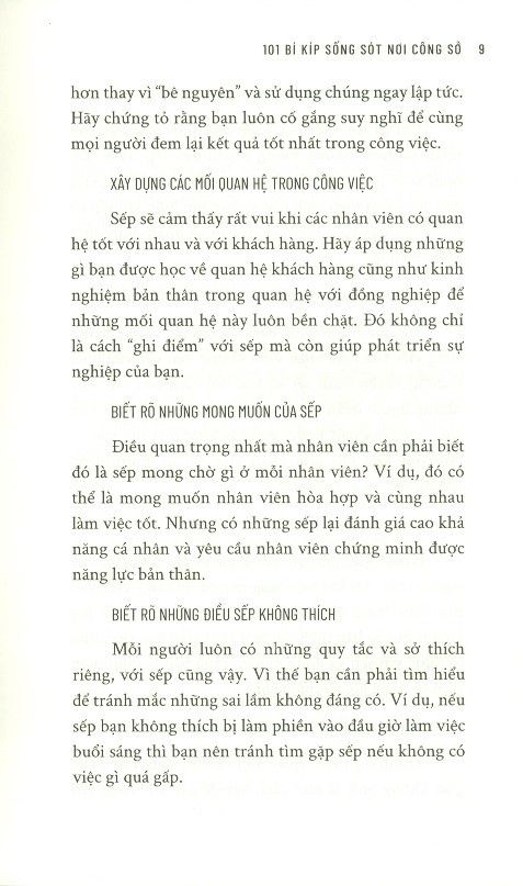  101 Bí Kíp Sống Sót Nơi Công Sở 