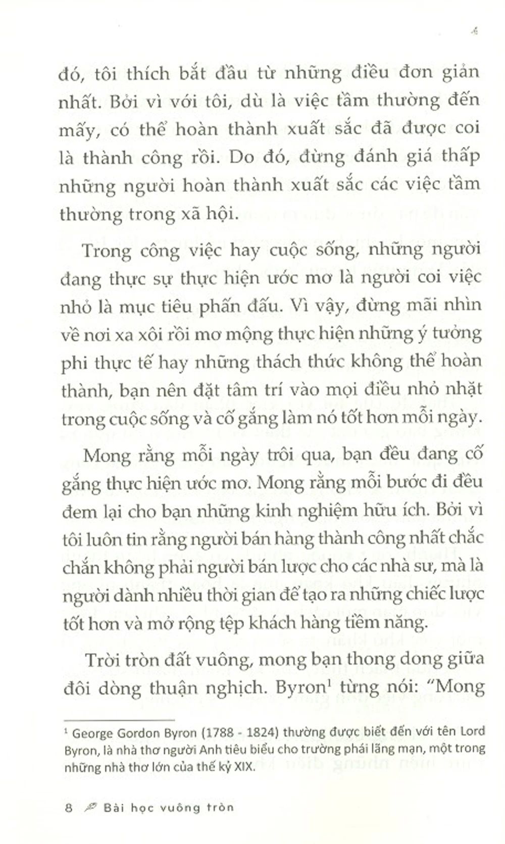  Bài Học Vuông Tròn 