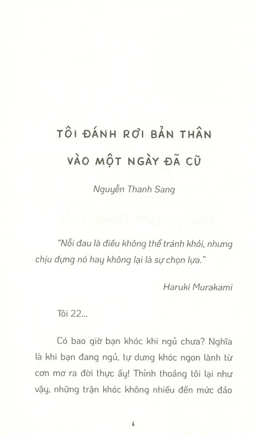  Những Đêm Không Ngủ Những Ngày Chậm Trôi 