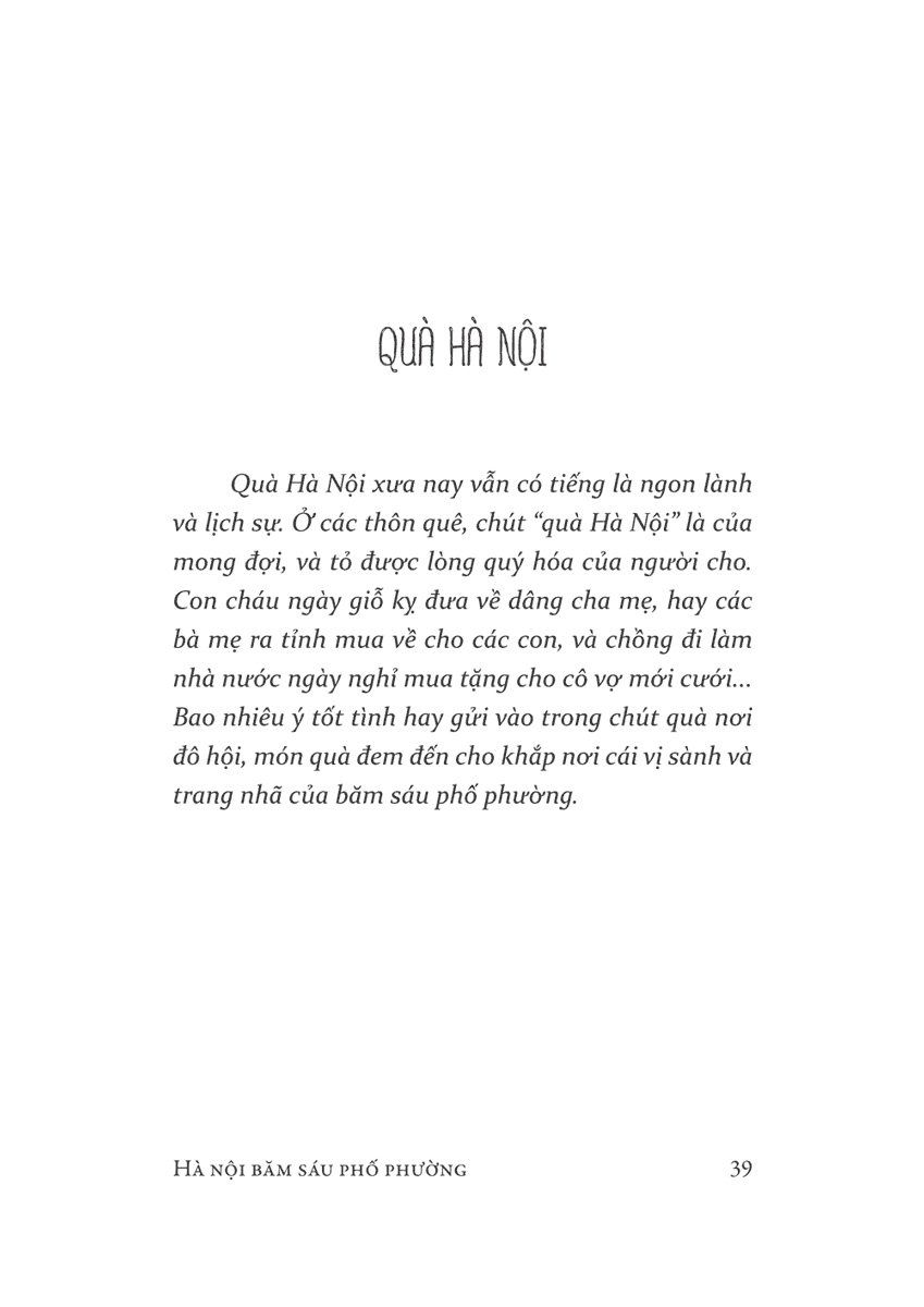  Hà Nội Băm Sáu Phố Phường (Tái Bản 2022) 