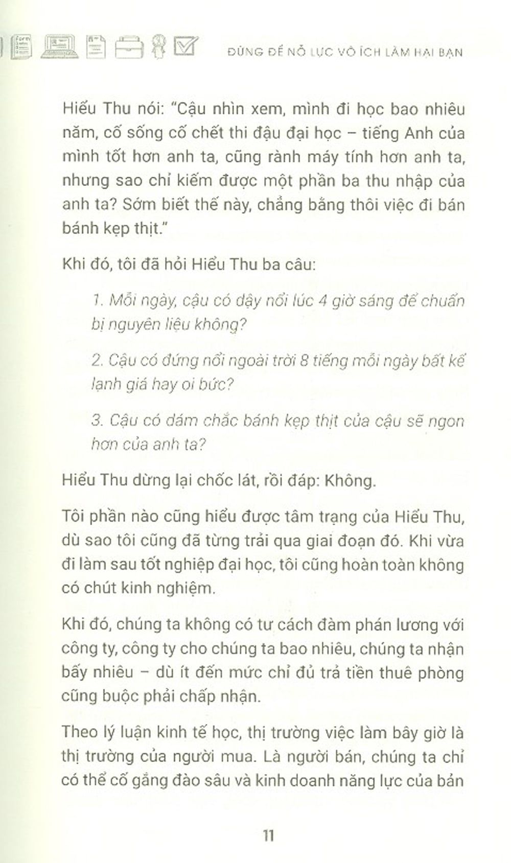  Đừng Để Nổ Lực Vô Ích Làm Hại Bạn 