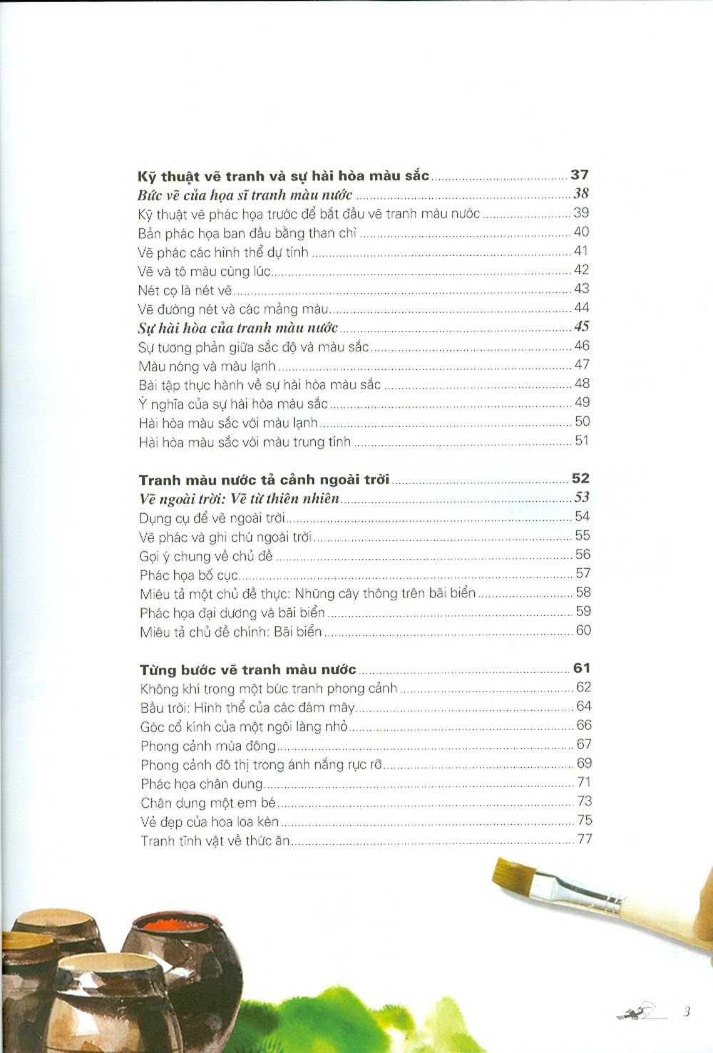  Học Vẽ Tranh Màu Nước 