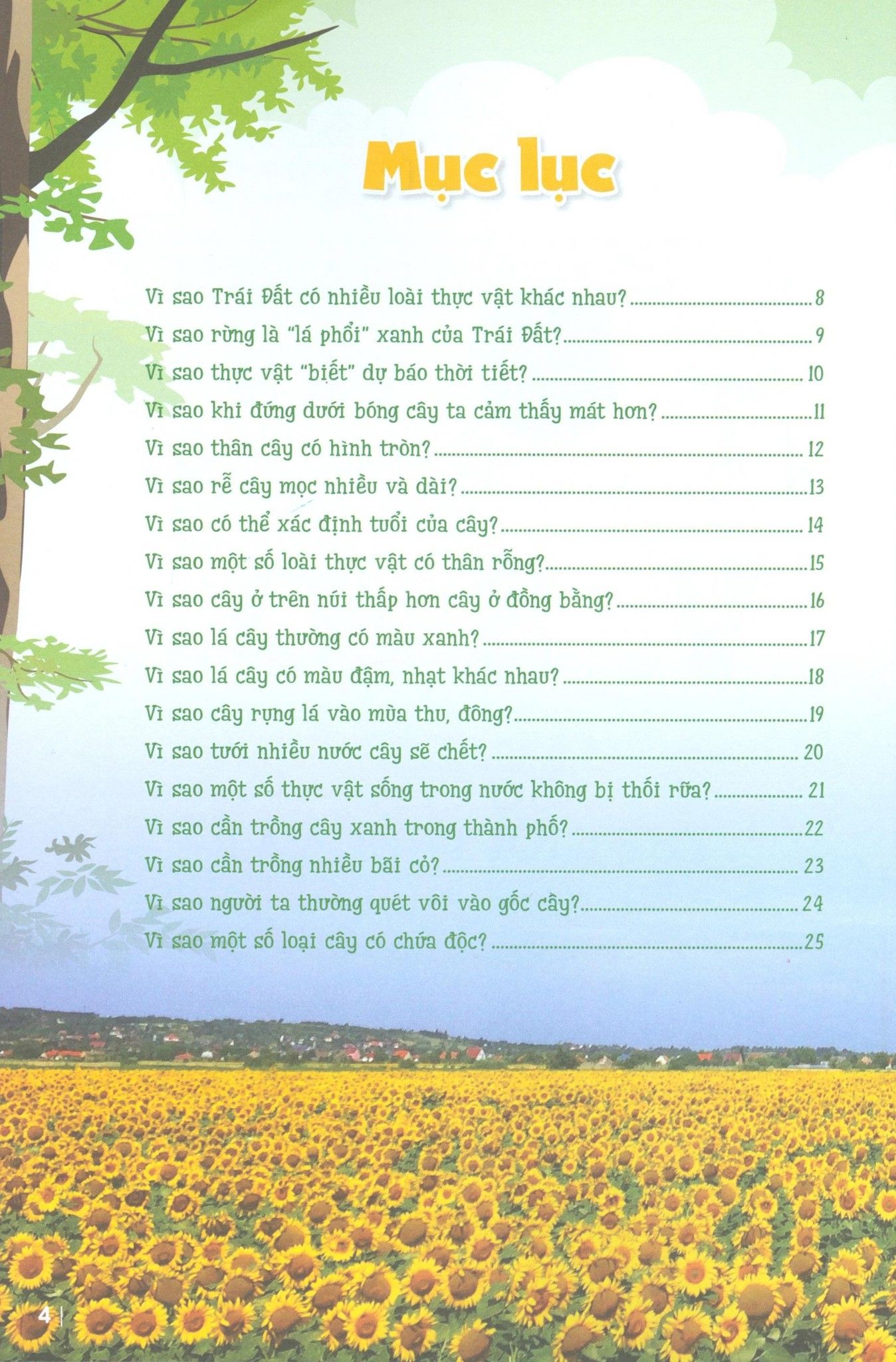  10 Vạn Câu Hỏi Vì Sao? Gõ Cửa Thế Giới Thực Vật 