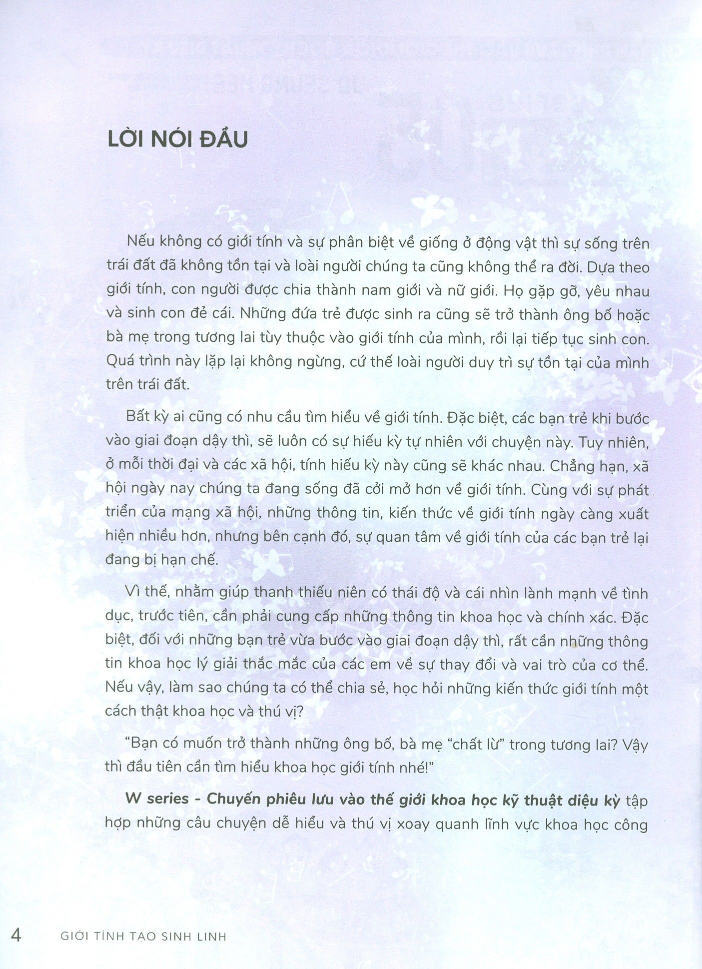  W Series 05 - Giới Tính Tạo Sinh Linh 